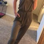 Boutique Comfy Green Jumpsuit Photo 0