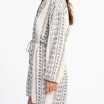 Anthropologie Anthro Splendid Freesia Boho Linen Blend Shirt Dress Size M Photo 3