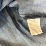 Ethereal boutique Lace Up Frill Neck Chambray denim Dress sz small Photo 7