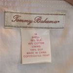 Tommy Bahama Striped Silk Sleeveless Tank Blouse Size 14 Photo 7