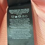 Donna Karan Pink Charmeuse Textured Sleeveless V Neck Lined Blouse Top Medium Photo 11