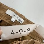Vince Pants Womens 10 Brown Drop Waist Pleated Trousers Wide Leg Slouchy Photo 4
