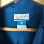 Columbia  Armadale Teal Blue Long Sleeve Button Down M Photo 3