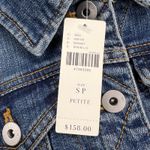 Pilcro and the Letterpress  Cable Knit Sweater Sleeve Denim Jean Jacket Size SP Photo 7