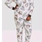 Disney NWT 100 Character Mash Up 2pc Matching Family Pajama Set Womens MED Photo 0