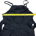 Madewell NWT Women's Tie-Waist Romper Black Size 2 Summer Casual Linen Vacation Photo 7