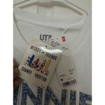 Uniqlo NEW Chic mickey friends shirt summer vacation 'minnie mouse Womens Size M Photo 2