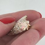 VTG Easter Rhinestone Pave Adorable Peter‎ Cottontail Bunny Brooch White Photo 7