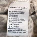 American Eagle Women’s Leopard Animal Print Fleece Knit V-Neck Sweater Photo 6