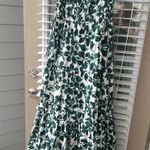 Moon River Green and white maxi dress floral Photo 1