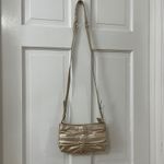 Botkier Kate Clutch Gold Metallic Studs Leather Crossbody Bag Evening Event NEW Photo 5