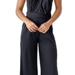 Saved by the Dress Trendy Black Infinity Wrap Jumpsuit Photo 7