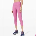 Lululemon  Pace Rival High-Rise Crop 22” in Magenta Glow‎ Leggings Size 6 Photo 9