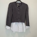 Anthropologie  twofer cardigan shirt size XS Photo 1
