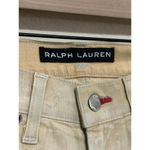 Ralph Lauren Black Label Jeans Womens Size 27 Salvage Yellow Tan Pants TINY FLAW Photo 5