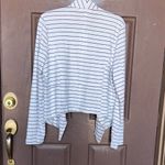 Adyson Parker  Gray Striped Cardigan Photo 4