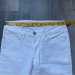 Levi's Levi’s 711 Skinny Jeans White Distressed Ripped Streetwear 27 Waist Photo 8
