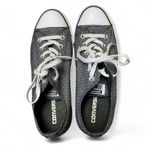 Converse All Star Chuck Taylor Women's Size 10 Shoes Gray White Low Top Sneakers Photo 7