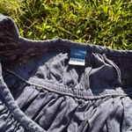Old Navy Navy Blue Boxy Blouse Photo 2