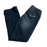 Elite Jeans  Style 178600 Flap Back Pockets Size 3 Dark Wash Photo 0