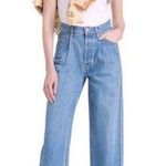 Mother Snacks The Pleated Fun Dip Puddle jean Size 27 Photo 0