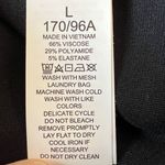 Kate Spade Bow Waist Ponte Dress Black Knee Length Long Sleeve Size Large Photo 9