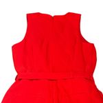 Banana Republic Banana‎ Republic Red Sleeveless Wide Leg Jumpsuit Size 4 with Belt NWT Photo 6