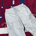Garage ruched parachute pants cargo
Color: Icy white Women’s XXS Photo 1