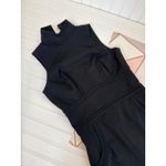 Marciano Black Bodycon Mini Dress Stretch High Neck Sleeveless Bodyfit Party 0 Photo 4