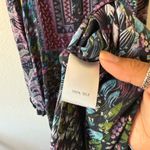 SALONI Womens US 6 100% Silk Dress Maxi Blue Purple Fall Vogue Photo 4