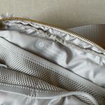 Lululemon Belt Bag 1L Fleece - White Opal/Gold Photo 9