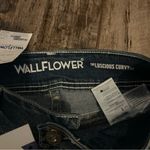 Wallflower Juniors The Luscious Curvy Fit Blue Boot Cut Jeans 1/25 NEW Size undefined Photo 2