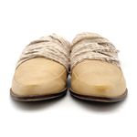 Kelsi Dagger  Brooklyn Alder Mules Size 9 Tan Leather Pointed Toe Boho Slip On Photo 7