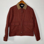 Faherty  Plaid Wool Blend Jacket Size Small Photo 0