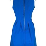 J.Crew  Cerulean Blue Sleeveless Career Corpcore Bossgirl Jersey Dress Size 2 Photo 1