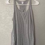 GapFit gray and white striped tank Photo 0
