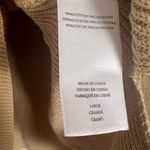 Rails  Piper Tan Long Sleeve Cashmere Blend Henley Sweater Size Large Photo 14