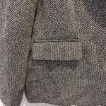 A New Day NWT  Women's Black White Tweed Blazer Puff Sleeve Blazer Sz 14 Academia Photo 3