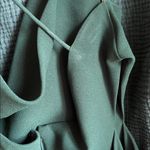 Fame and Partners Green Cowl Neck Gown US 12 NEW Photo 4