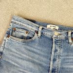 RE/DONE 90s High Rise Ankle Crop Jeans Bright Faded Blue Size 30 Photo 6