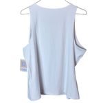 LuLaRoe  Women’s Sz XL Jules Jewel Neck Tank Top in White New NWT Photo 6