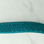 Blue Perforated Faux Leather Chain Handbag Strap Replacement ✨ Photo 8