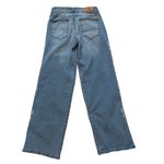 Flying Angel Y2K Baggy Bow Embroidered Jeans, Sz 5/27 Blue Photo 3