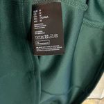 H&M puff sleeved green fitted dress Size Medium Photo 6