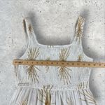 Sundress Womens White Gold Amande‎ Robe Court Sarong Mini Dress Wrap Sz L/XL Size L Photo 7
