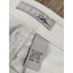 Chico's Platinum Cuffed Ankle Bright White Jeans Cropped Size 10 - 1.5 Photo 3