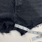 AGOLDE  Parker Short Black‎ Denim Jean Cut Off Womens Size 32 Exposed Pockets NEW Photo 11