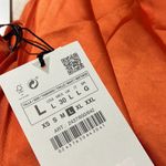 ZARA NWT DRAPED SATIN EFFECT SILKY SIDE RUCHED BLOGGERS FAV MINI DRESS Photo 7