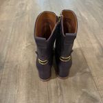 Franco Sarto Purple Etta Pointed Toe Wedge Booties Ankle Boots Size 5.5M Western Photo 12