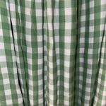 Anthropologie NWT $209 x Faithfull Green Gingham Lilou Smocked Maxi Dress M Photo 8